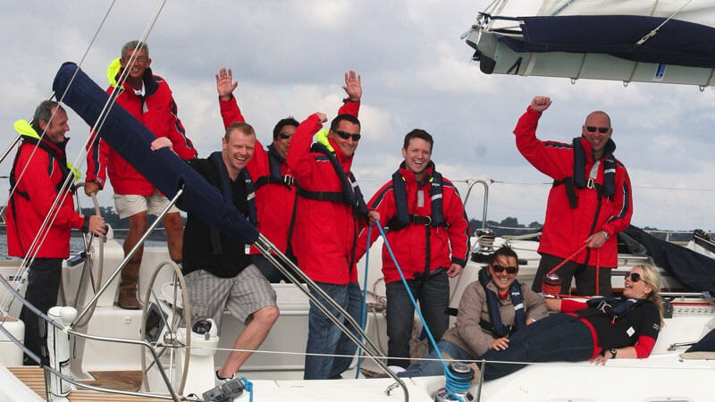 Corporate events on sailing yacht, Team Building events at sea, Business meetings onboard one of our Malta yachts for Hire