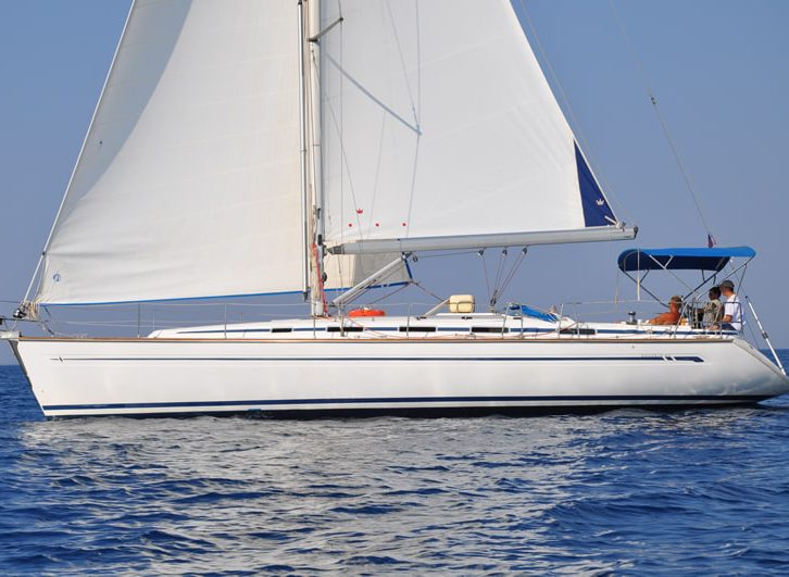 Bavaria 44 Underway during a Skippered Malta yacht charter